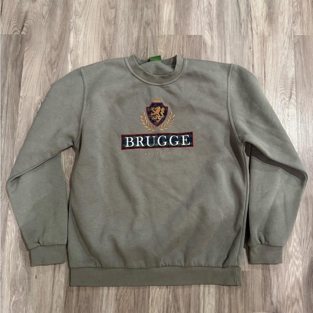 Brugge Belgium sweatshirt xxl green